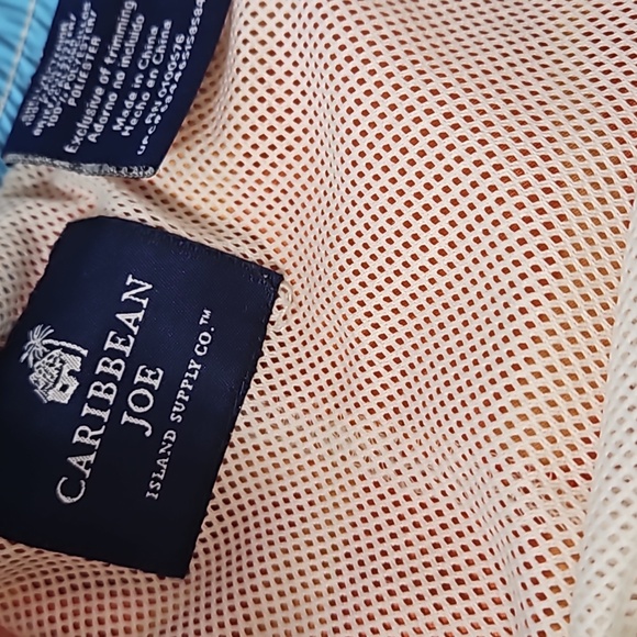 Caribbean Joe men Floral Print Swim Trunk XXL - Picture 5 of 7